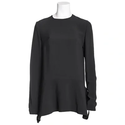 Pre-owned Miu Miu Black Viscose Top