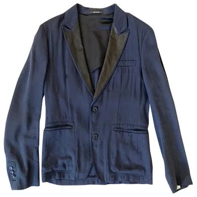 Pre-owned Viktor & Rolf Vest In Blue