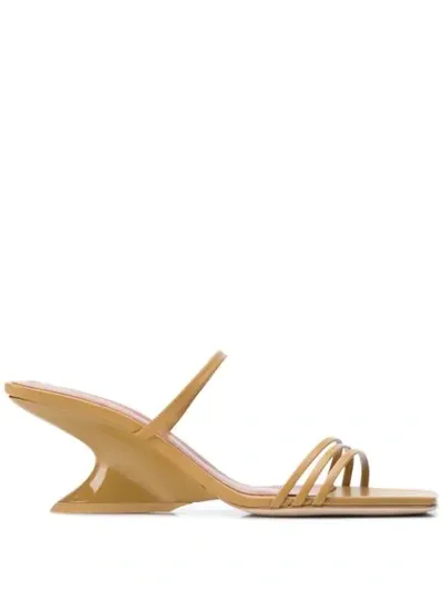 Rejina Pyo Romy Square-toe Sandals In Green