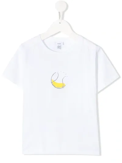 Knot Kids' Tennis T-shirt In White