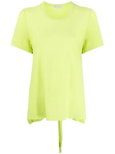 Mrz Back Tie T-shirt In Green