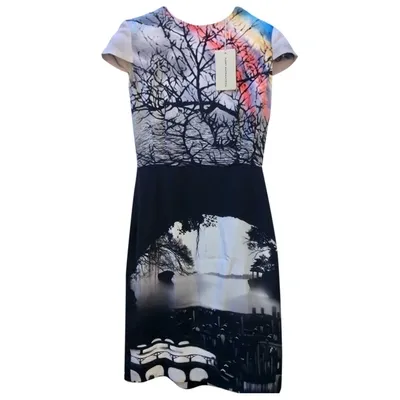 Pre-owned Mary Katrantzou Silk Mid-length Dress In Multicolour