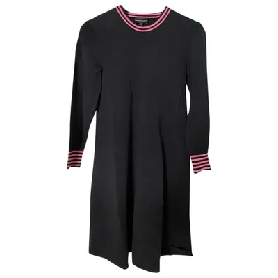 Pre-owned Emporio Armani Mini Dress In Black