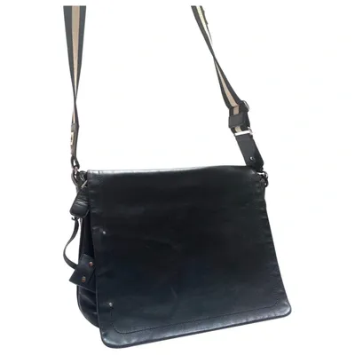 Pre-owned Bally Leather Satchel In Black