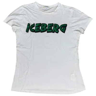 Pre-owned Iceberg White Cotton Top