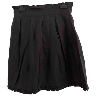 Pre-owned See By Chloé Mini Skirt In Black