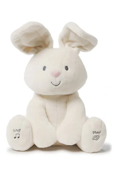 Gund Kids' Flora Musical Stuffed Animal In Cream