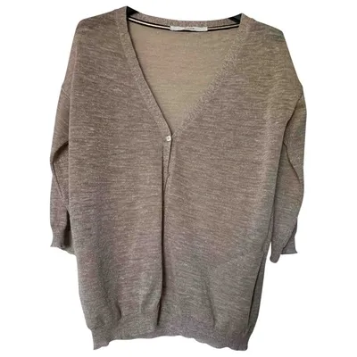 Pre-owned Jucca Beige Polyester Knitwear