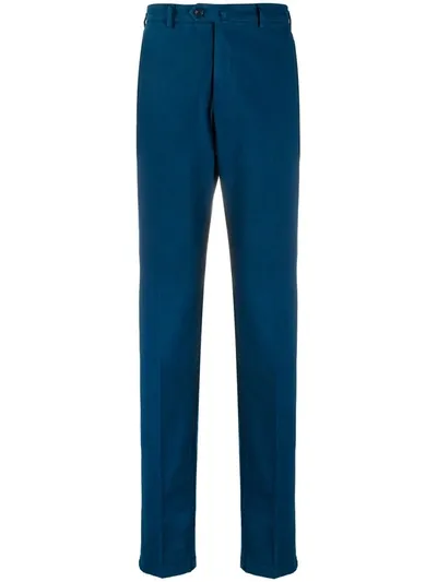 Loro Piana Straight Leg Chinos In Blue