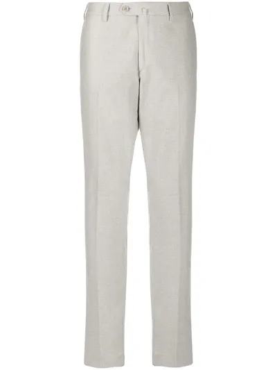 Loro Piana Straight-leg Chinos In Grey