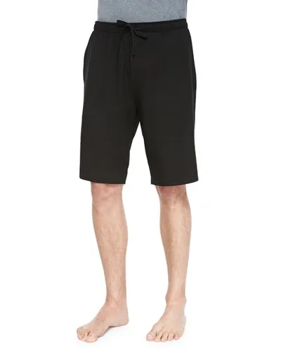 Derek Rose Basel 1 Jersey Lounge Shorts, Black