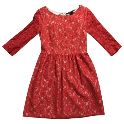 Pre-owned French Connection Mini Dress In Red