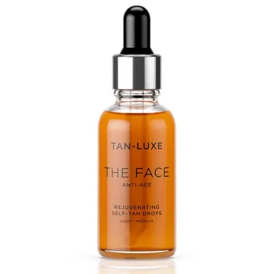 Tan-luxe The Face Anti-age Rejuvenating Self-tan Drops 30ml - Light/medium