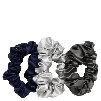 Slip Silk Large Scrunchies - Midnight