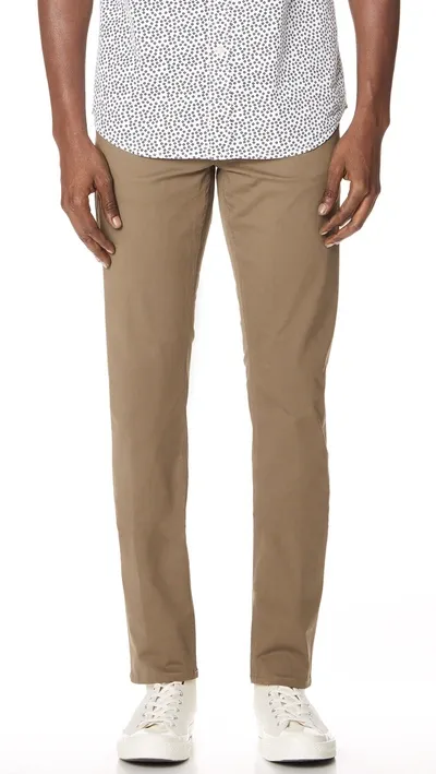 Theory Zaine Neoteric Trousers In Bark