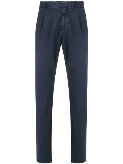 Briglia 1949 Tailored Chino Trousers In Blue