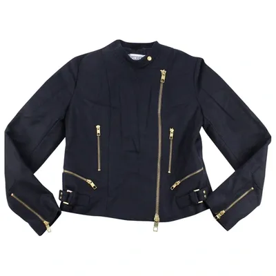 Pre-owned Closed Wool Jacket In Black