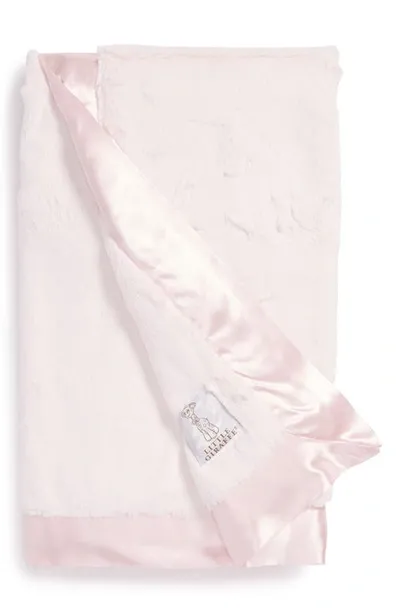 Little Giraffe Kids' Luxe Baby Blanket In Pink