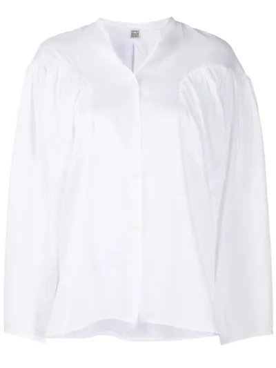 Totême Boxy Fit Shirt In White