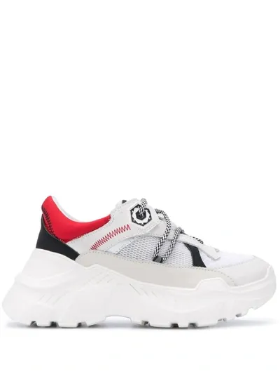 Moa Master Of Arts Chunky Sole Sneakers In White