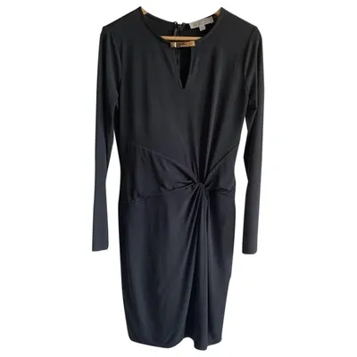 Pre-owned Michael Kors Mid-length Dress In Black