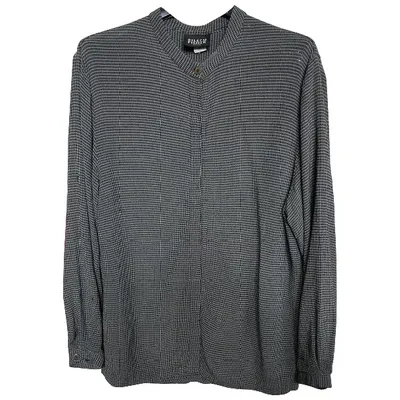 Pre-owned Eileen Fisher Shirt In Grey