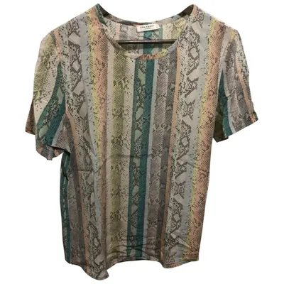 Pre-owned Equipment Silk Blouse In Multicolour