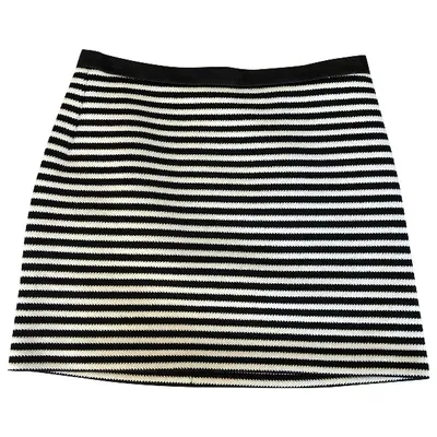 Pre-owned Alexander Wang T Mini Skirt In Black