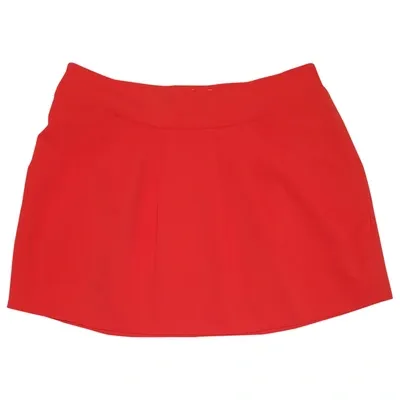 Pre-owned Diane Von Furstenberg Mid-length Skirt In Orange