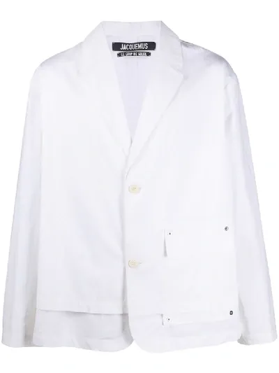 Jacquemus La Veste Artichaut Jacket In White