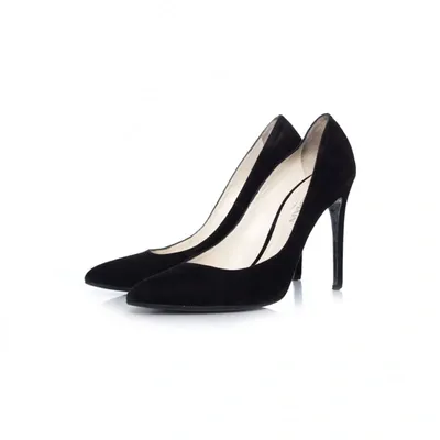 Pre-owned Balmain Heels In Black