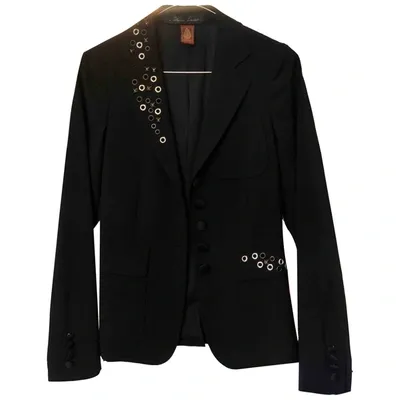 Pre-owned Dondup Black Viscose Jacket