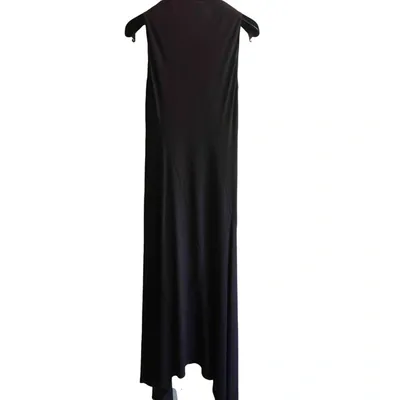 Pre-owned Narciso Rodriguez Maxi Dress In Brown