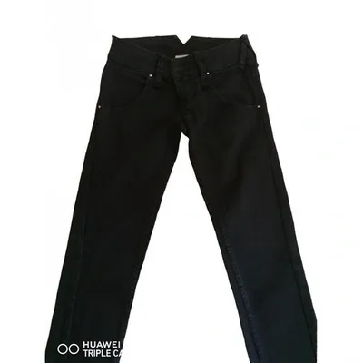 Pre-owned Cycle Slim Jeans In Black