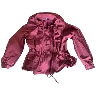 Pre-owned Jil Sander Jacket In Red