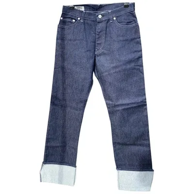 Pre-owned Fiorucci Blue Denim - Jeans Jeans