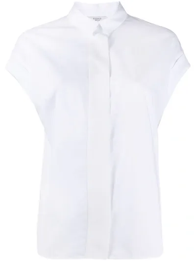 Peserico Short Sleeve Shirt In White