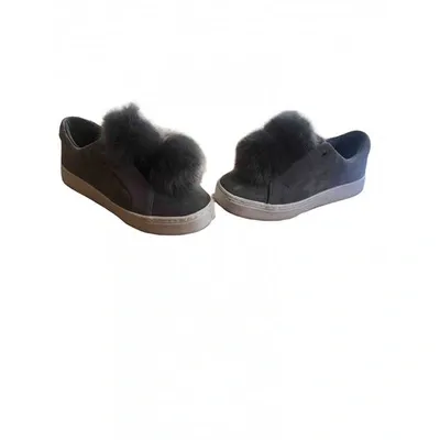 Pre-owned Sam Edelman Trainers In Grey