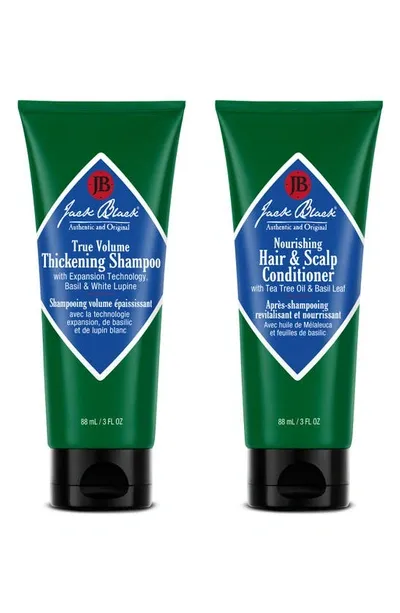 Jack Black Hair Care Travel Set, 2 X 3 Oz.