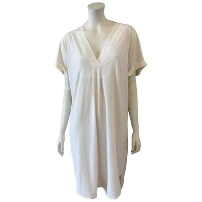 Pre-owned By Malene Birger Mid-length Dress In White