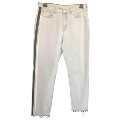 Pre-owned Pinko Carot Pants In Blue