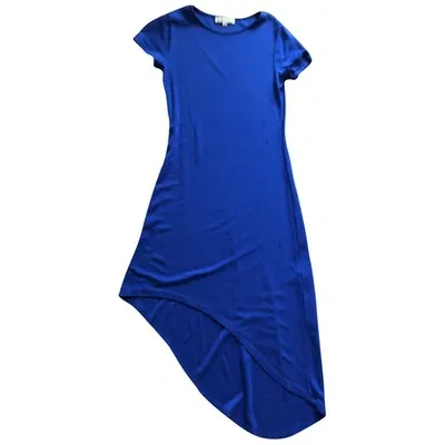 Pre-owned Michael Kors Maxi Dress In Blue