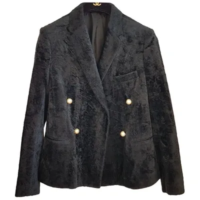 Pre-owned Celine Black Viscose Jacket