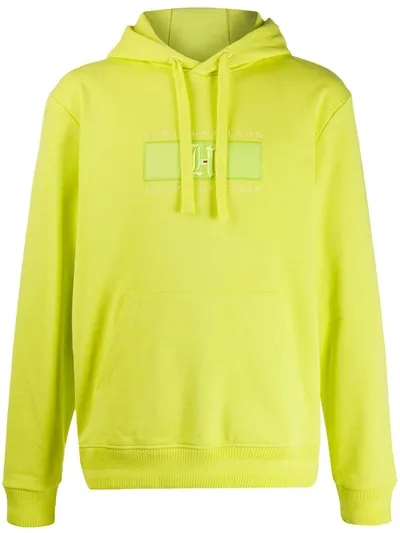 Tommy Hilfiger Lewis Hamilton Cotton Hoodie In Yellow