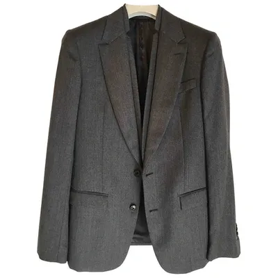 Pre-owned Viktor & Rolf Wool Jacket In Grey