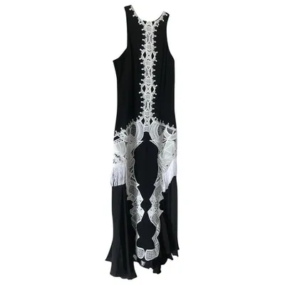 Pre-owned Jonathan Simkhai Mid-length Dress In Black