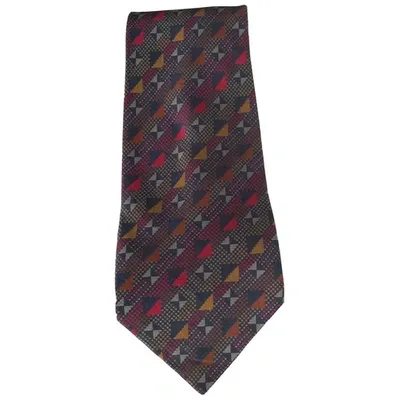 Pre-owned Missoni Silk Tie In Multicolour