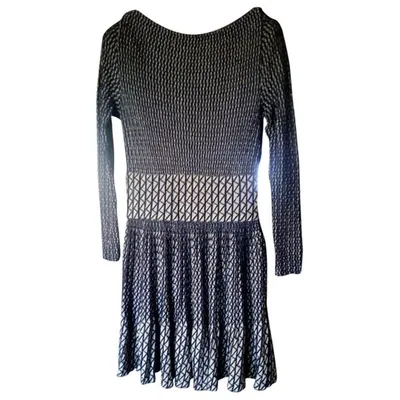 Pre-owned Blumarine Wool Dress In Multicolour