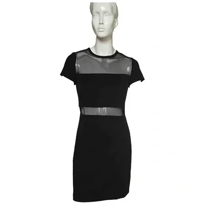 Pre-owned Michael Kors Mid-length Dress In Black