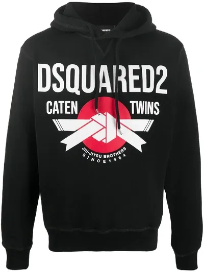 Dsquared2 Jiu Jitsu Hoodie Colour: Black